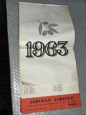 PUBBLICITÀ: CALENDARIO DEL