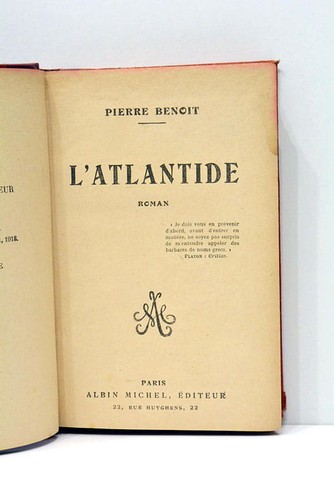 Atlantide paris 1919 - l'atlantide,