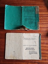 Coppia Libretti Vintage