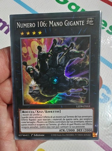Numero 106 mano - yu-gi-oh!,