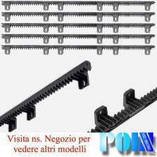 CREMAGLIERA IN NYLON PER CANCELLO SCORREVOLE PESO ANTA FINO A 800 KG. M 5 