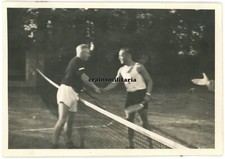 Orig. Foto 319.ID Soldati b. Tennis San Pietro JERSEY Isole del Canale Inghilterra 1943
