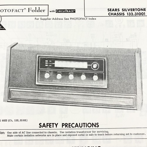 1968 silvertone radio - 1968,