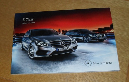 Brochure mercedes classe - brochure, e