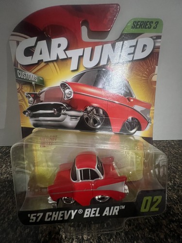 Car tuned 1957 rosso - tuned, ciliegia