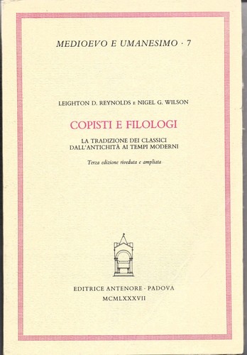 Copisti filologi la - e,