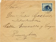 ARGENTINA 12.10.1892, 5 C