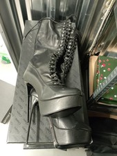 Stivali Giaro molto sexy stiletto tacco alto plateau coscia stivali 45 UK9