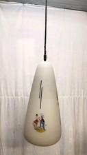 Lampadario vetro opalino - vetro,