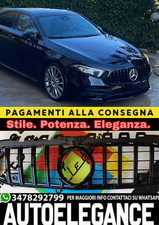 0032?GRIGLIA ADATTA PER MERCEDES CLASSE A W177 LOOK GT NERA SENZA CAMERA?