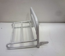 Portapacchi fisso rack acciaio steel bianco white VESPA PX 125-150-200 -cod2012B