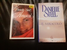 2 LIBRI Danielle Steel: AMARSI - ed. Sperling - 1988, IL MIRACOLO - MONDOLIBRI