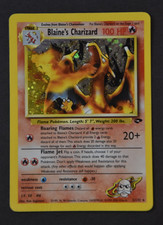 Rare 2000 Blaine's Charizard
