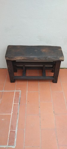 Panchetto castagno antico - panchetto,