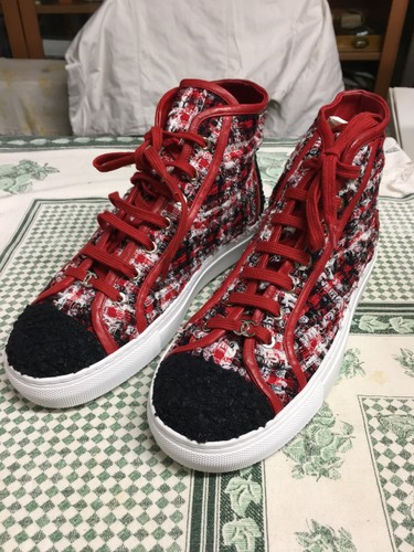 Sneaker chanel twill - twill,