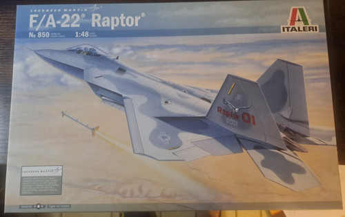 22 raptor italeri scala - f/a,