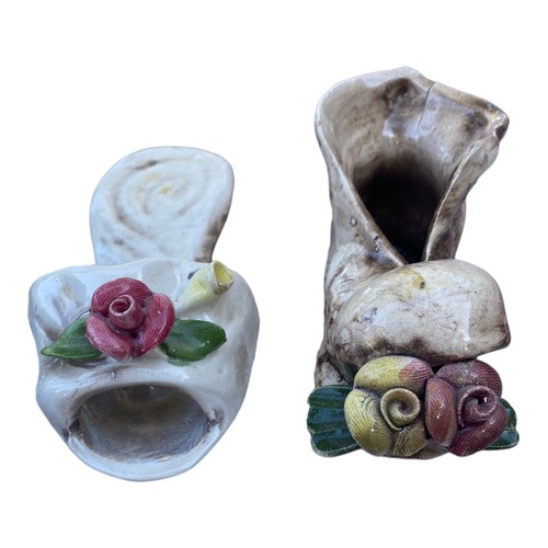 Coppia scarpe stivali tacco - coppia,