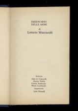 Dizionario delle armi di