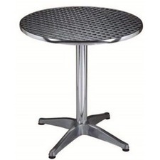 TAVOLO DA BAR TONDO 70 X H 70 CM WATERPROOF IN ALLUMINIO