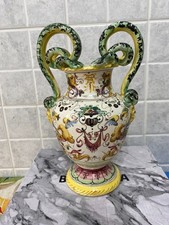 VASO BROCCA MAIOLICA CERAMICA