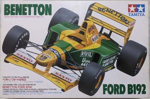 Tamiya benetton ford b192 - 1/20,
