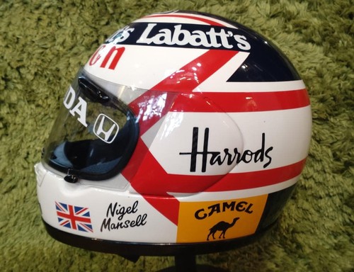 Nigel mansell replica - replica, casco