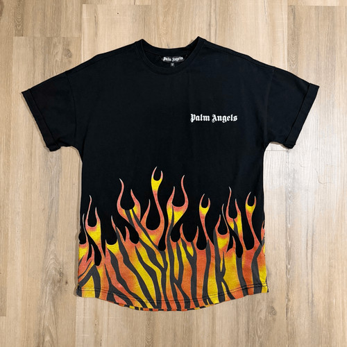 Shirt palm angels fire - t-shirt,