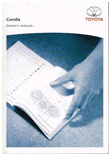 Manuale proprietario toyota - proprietario,