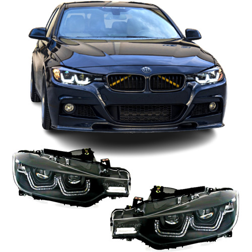 Phares angel eyes led - eyes, noir