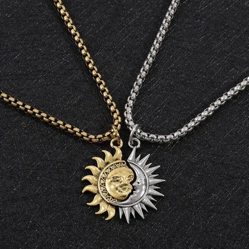 Set collana sole luna - , doppia