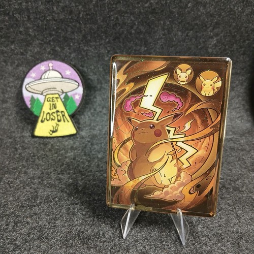 Pikachu vmax gold acryllic - vmax,