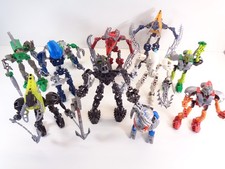 Lotto 11x LEGO Bionicles Job Bundle set multipli non tutti completi al 100%