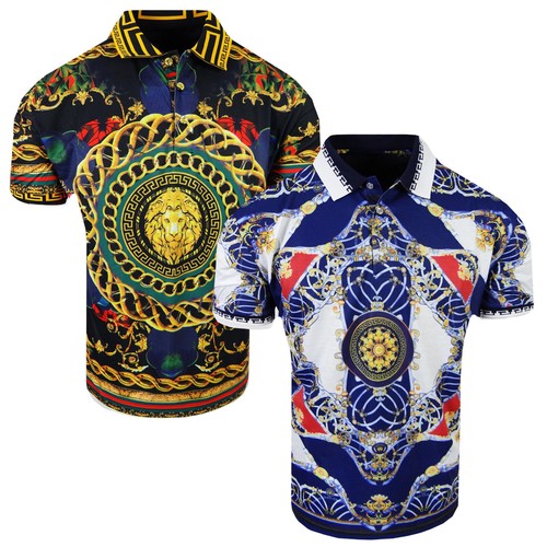 Polo uomo italiana lusso - , oro