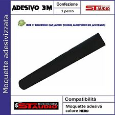 MOQUETTE ACUSTICA ADESIVA COLORE ANTRACITE PER RIVESTIMENTO BOX - PIANALI AUTO