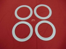 Anelli da parete bianchi 15""