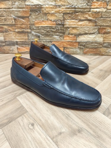 Tod mocassini pelle blu - tod's,