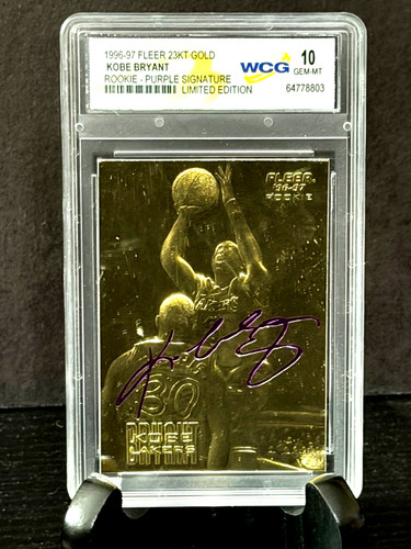 Carta firmata kobe bryant - carta,