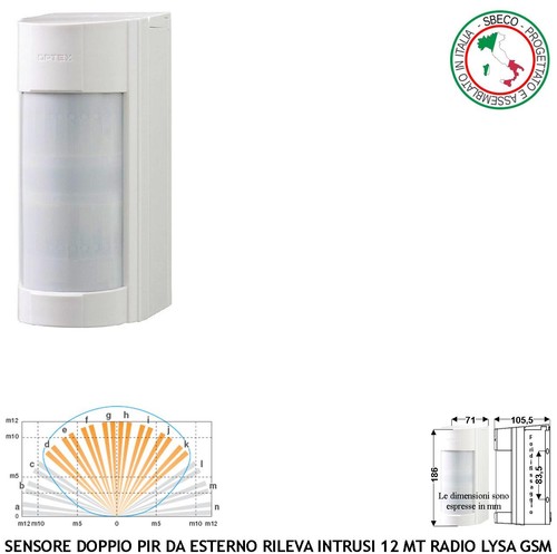 Allarme radio lysa gsm - allarme,