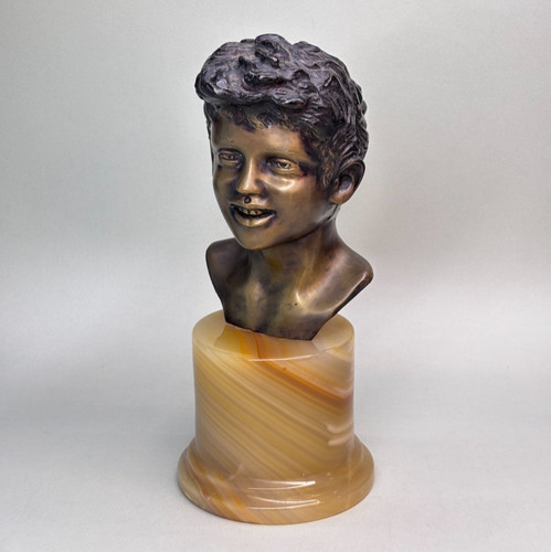 Scultura bronzo vintage - scultura,