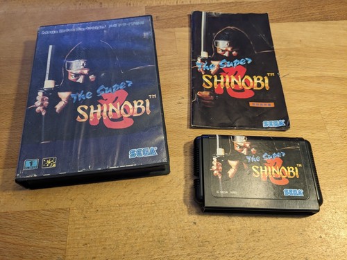 The super shinobi sega - shinobi, mega