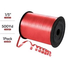 Nastro arricciacapelli rosso