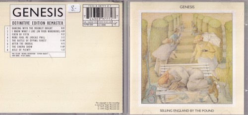 Genesis selling england by - genesis,