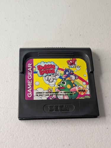 Cartuccia bubble bobble sega - bubble, (sega