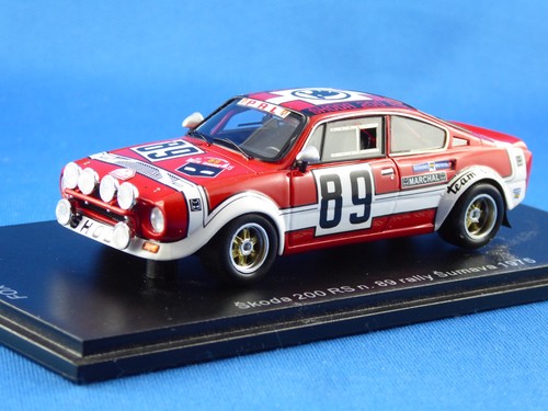 Skoda 200rs rally sumava - 1/43,