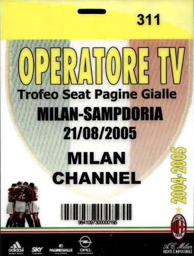 Pass calcio operatore - operatore, tv