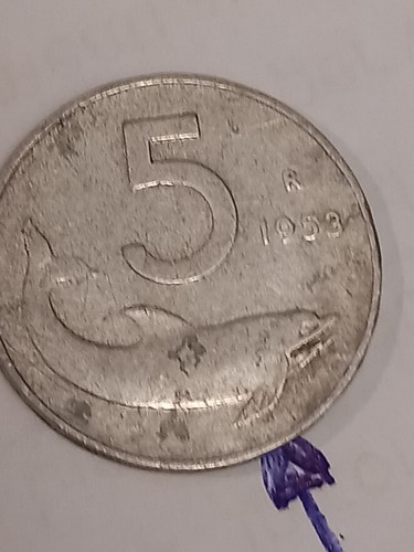 Moneta lire anno 1953 rara - moneta,