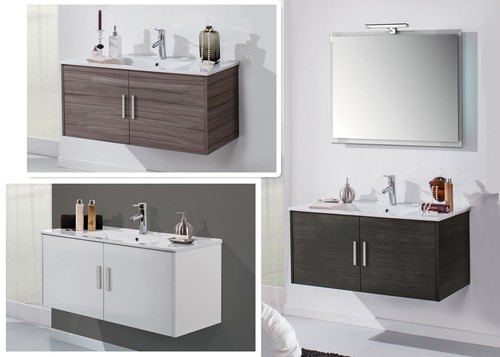 Mobile bagno sospeso ante - mobile,