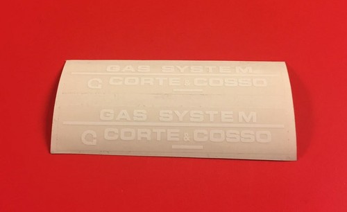 Corte cosso stickers - cosso, stickers/adesivi