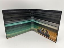 Portafoglio Paul Smith MINI 'Blur' Signature Stripe Portafogli in pelle nera