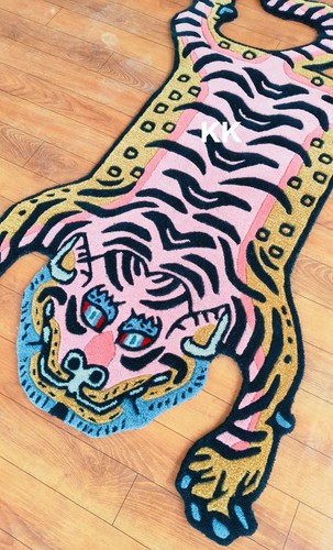 Tappeti tigre tibetana fatti - , a